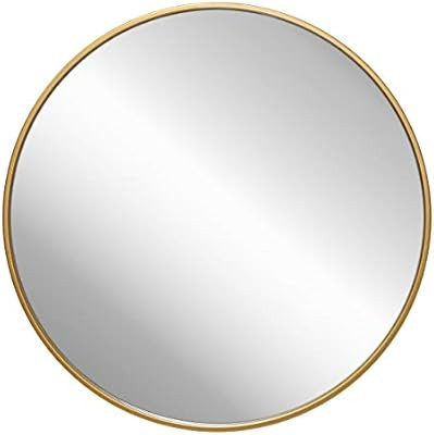 HBCY Creations Circle Wall Mirror Inch Round Wall Mirror for Entryways, Washrooms, Living Rooms a... | Amazon (US)