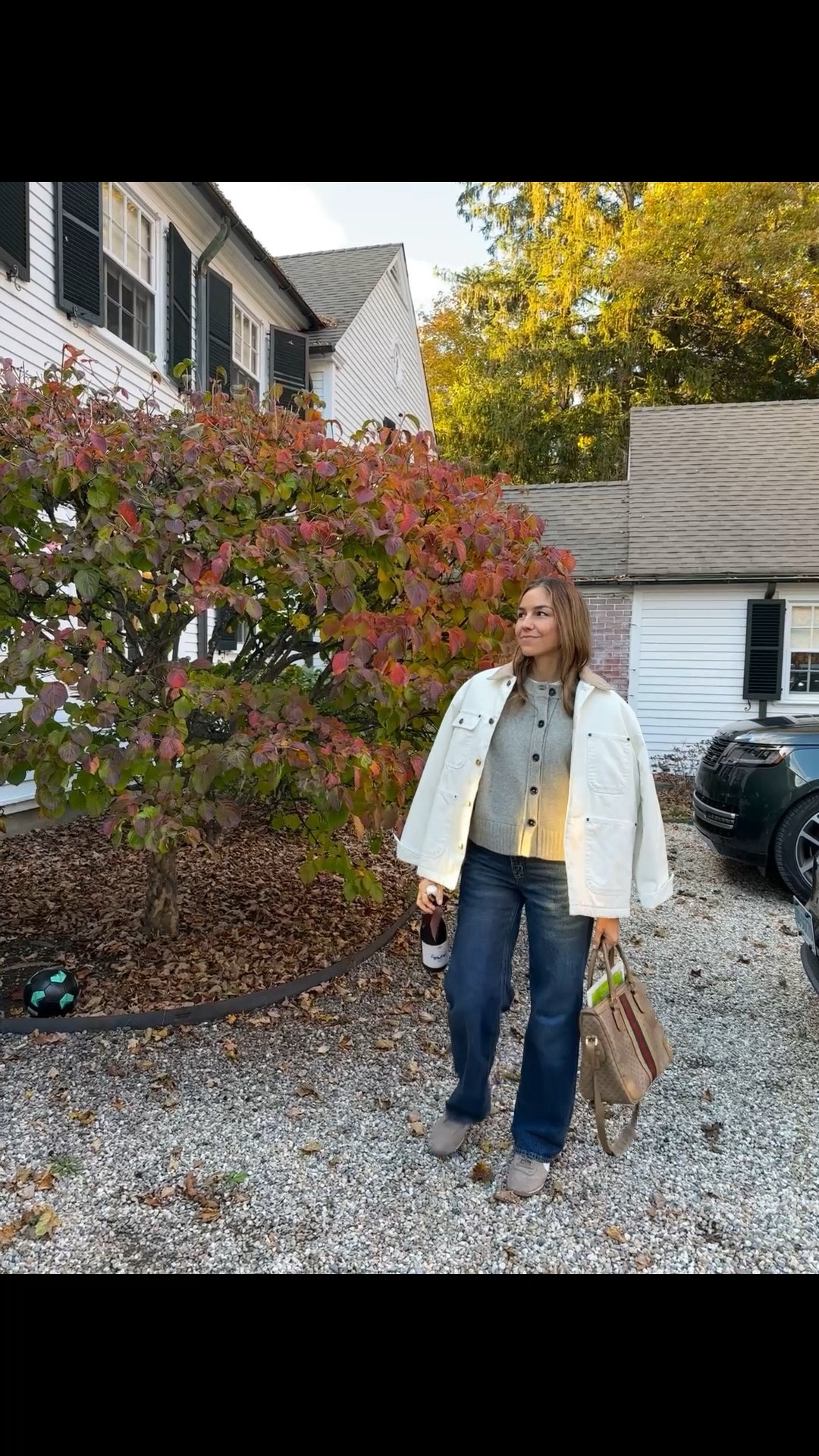 I solemnly swear not to spill any red wine on this white jacket 😂

#LTKSeasonal