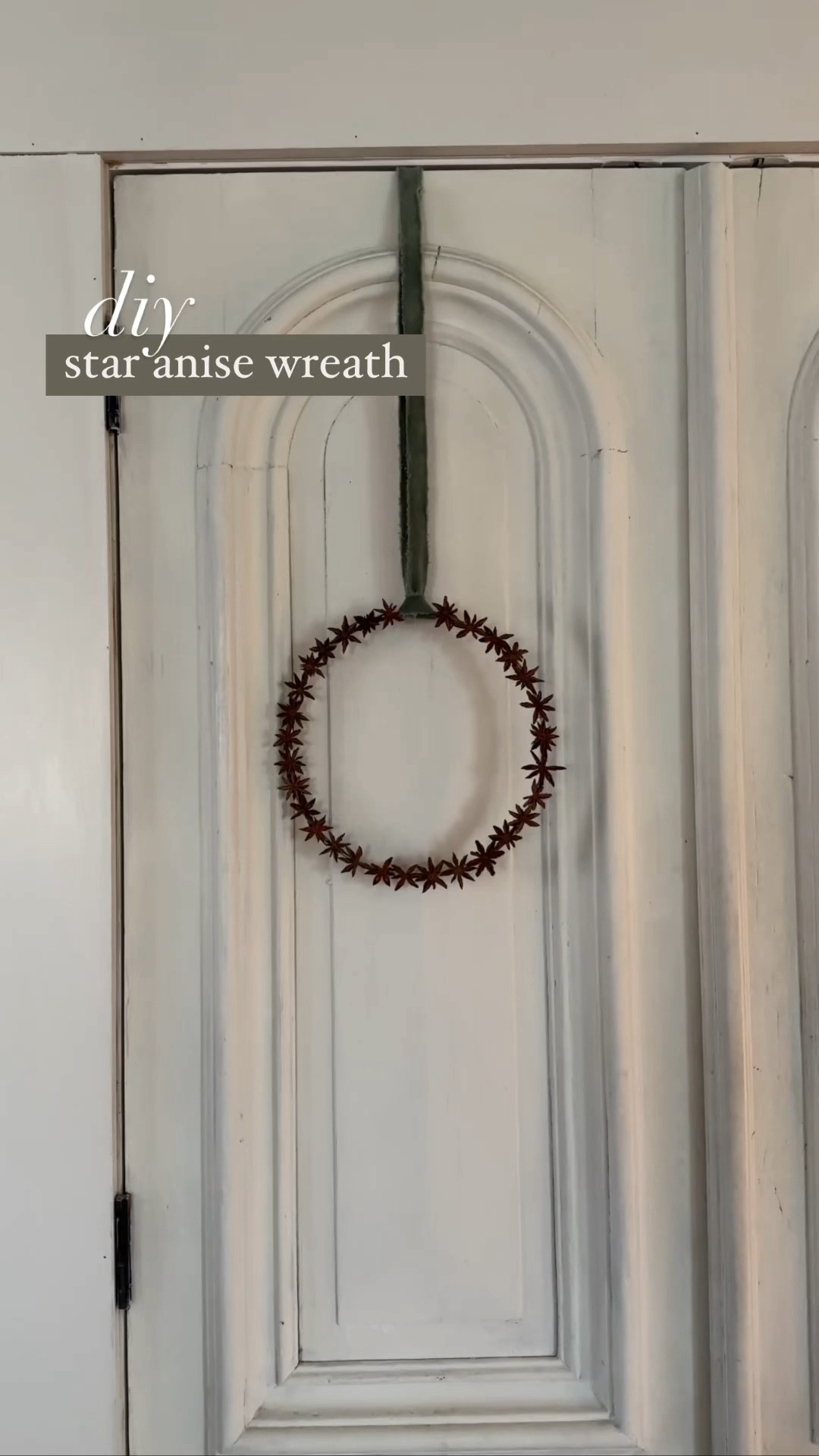 DIY star anise wreath! ⭐️ You can use these for decor, ornaments, gift toppers…whatever your heart desires! They are SO cute and very easy to make! I even made a really pretty piece of wall art with one this year (at the end of this video). You can use pre-made wreath hoops or you can make your own depending on the size you’d like. I made my own for the gift toppers and ornaments because I wanted them to be small & I used a pre-made hoop for the wreaths I hung on the door! 

Materials
⭐️Star anise
⭐️Pre-made wreath hoop or thick floral wire
⭐️Hot glue gun
⭐️Hot glue sticks
⭐️String or ribbon to hang

Instructions
⭐️Create your hoop size by forming a circle and twisting ends to secure the hoop
⭐️Sort your star anise and arrange them how you’d like them to look on your hoop
⭐️Add hot glue to the wreath and place star anise on top
⭐️Continue until the entire hoop is covered. If you’re using thick ribbon, leave a gap to tie it onto the hoop.
⭐️That’s it, super easy and so cute!

#christmasdiy #christmasdecor #diydecor #holidayhome #bhghome #christmas2023 

#LTKVideo #LTKSeasonal #LTKHoliday