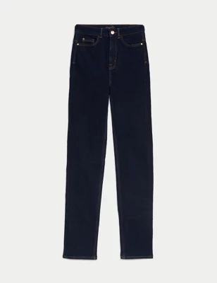 Magic Shaping Straight Leg Jeans | M&S Collection | M&S | Marks & Spencer IE