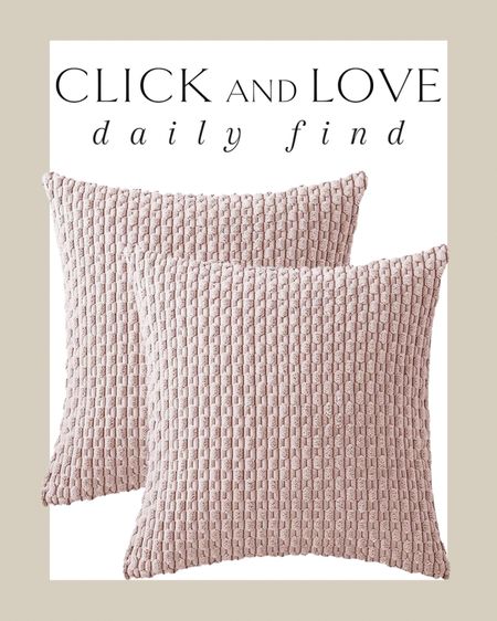 Daily find! Set of corduroy pillow covers under $15. These come in a few sizes and color variations 👏🏼 

Pillow covers, pillow, accent pillow, throw pillow, sofa pillow, living room, seating area, bedroom , guest room, Modern home decor, traditional home decor, budget friendly home decor, Interior design, look for less, designer inspired, Amazon, Amazon home, Amazon must haves, Amazon finds, amazon favorites, Amazon home decor #amazon #amazonhome



#LTKfindsunder50 #LTKhome #LTKstyletip