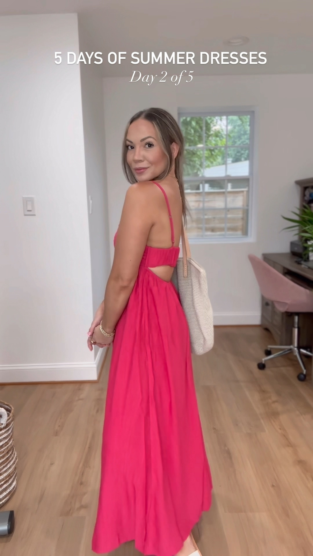 5 Days of Dresses - Day 2 of 5

Because I’m in my pink era! Who else? This crinkle textured fabric makes this flowy maxi dress so unique. It does have adjustable straps, pockets, and open back with the elastic  band for the perfect fit and you can still wear a bra. It’s perfect for summer, baby shower, and it’s bump friendly. 

Dress is currently 20% off + an additional stacking 15%-off at the checkout.

#LTKwedding #LTKbump #LTKtravel