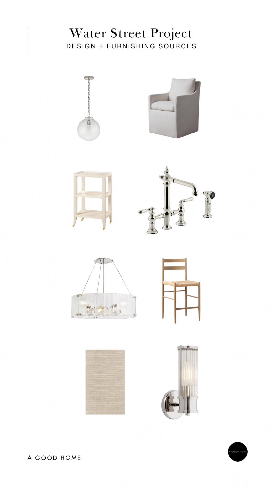 The Water Street Project: Design + Furnishing Selections 🤍