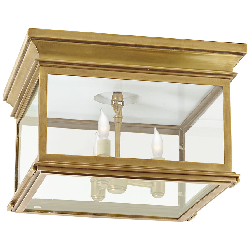Club Large Square Flush Mount | Visual Comfort
