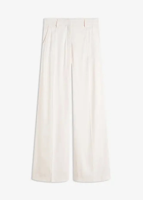 klassisch-elegante Straight Leg Pants - weiß - Damen | bonprix | Bonprix DE