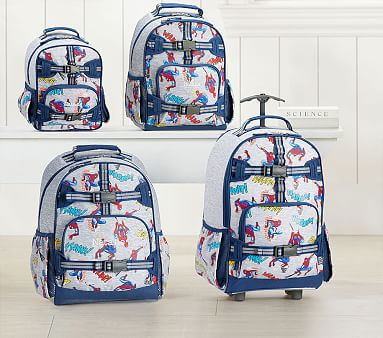 Mackenzie Marvel Glow-in-the-Dark Spider-Man Backpacks | Pottery Barn Kids