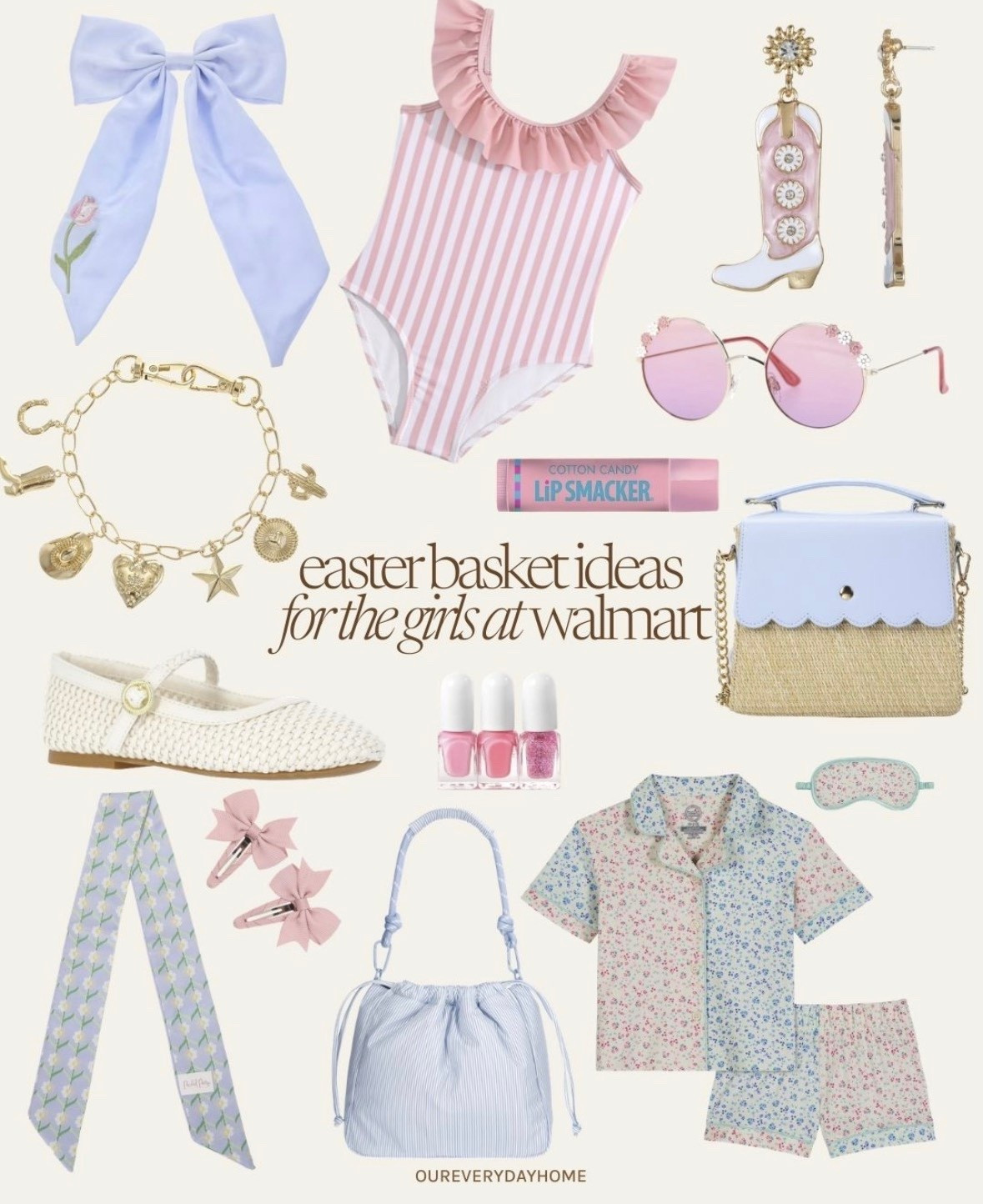 Easter is almost here! I rounded up some fun ideas for you to create an Easter basket for the girls from Walmart! 

Pink, pajamas, Easter baskets 

#LTKSaleAlert #LTKKids