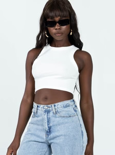 Classic Tank Top White | Princess Polly US