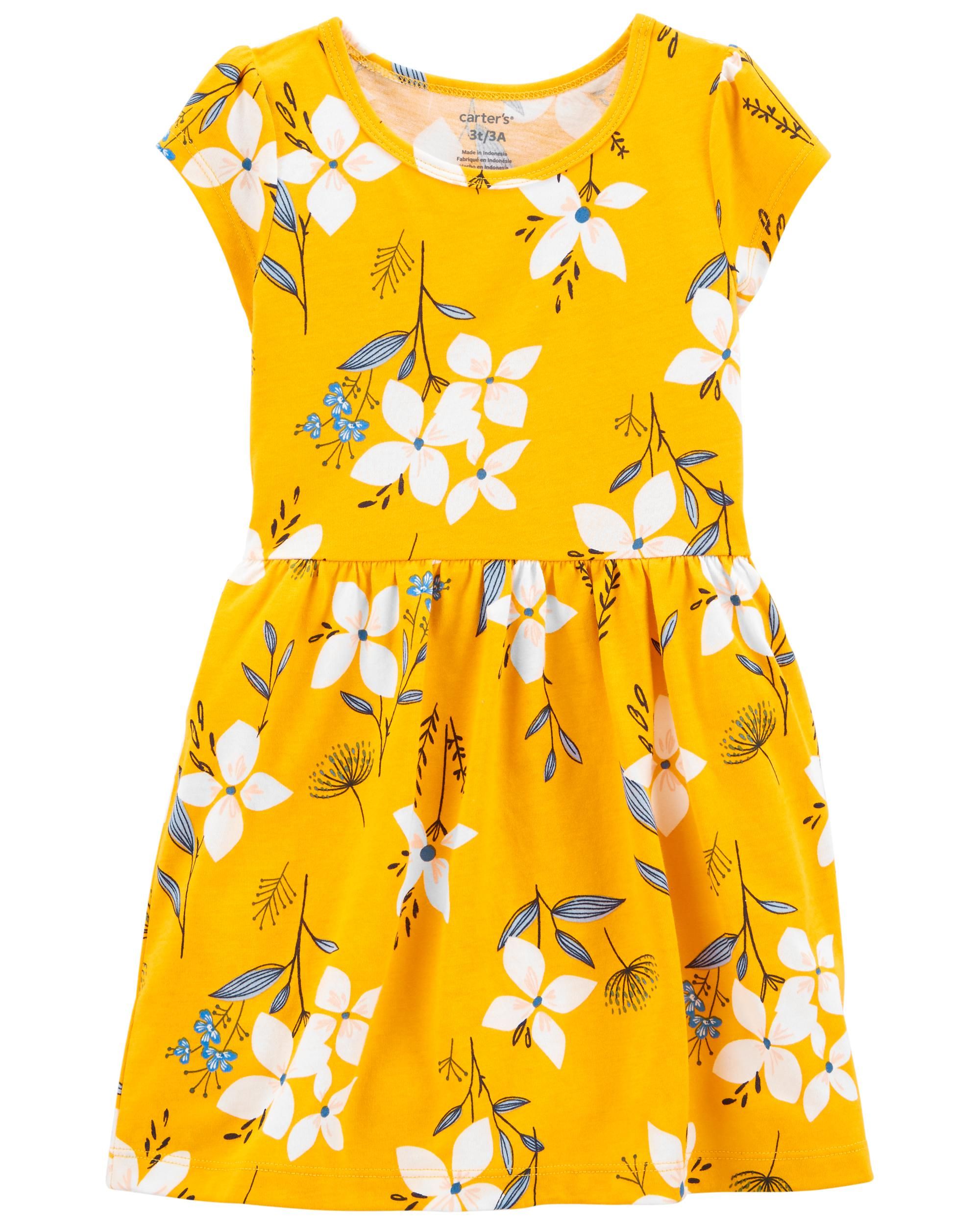 Floral Jersey Dress | Carter's