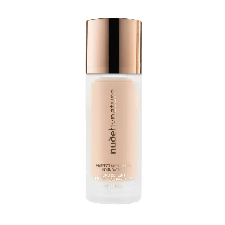 Nude by Nature Perfect Skin Filter Foundation, N3 Almond | Walmart (US)