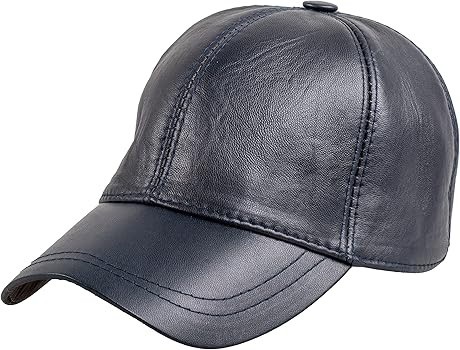 Genuine Leather Unisex Baseball Cap | Amazon (US)