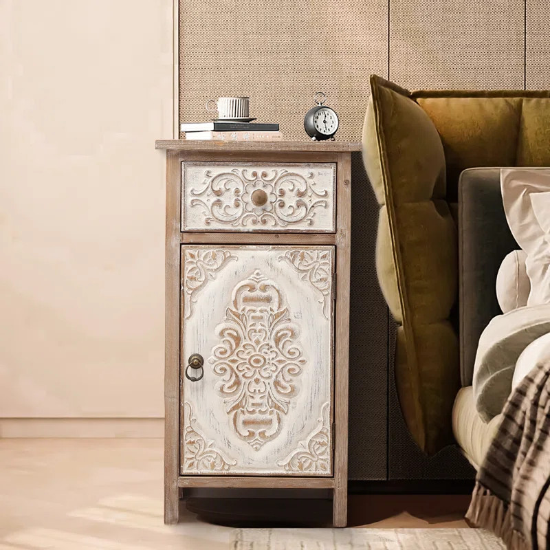 Malia Nightstand with StorageSee More byKelly Clarkson HomeRated 4.7 out of 5 stars.4.7204 Review... | Wayfair North America