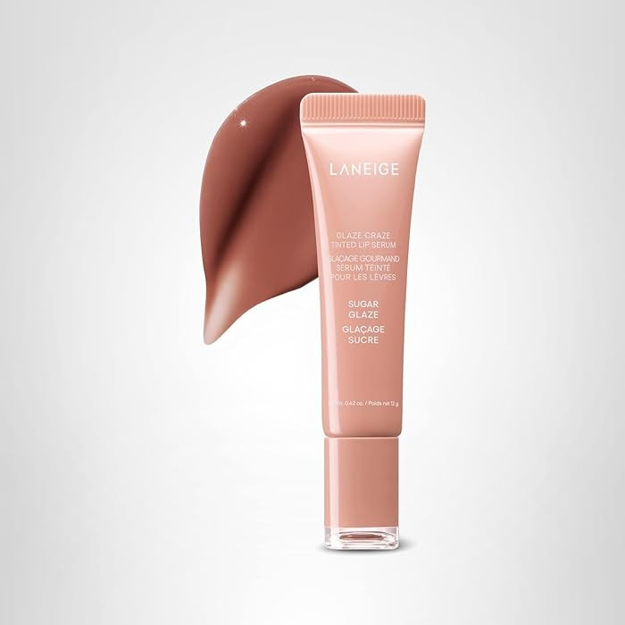 LANEIGE Glaze Craze Tinted Lip Serum: Hydrating Lip Serum for Glossy, Nourished Lips with Plumpin... | Amazon (US)