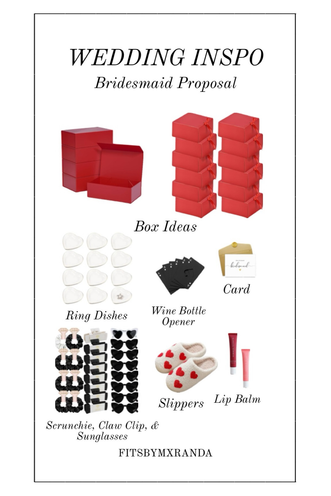 Bridesmaid Proposal Ideas

#LTKFindsUnder100 #LTKWedding #LTKGiftGuide