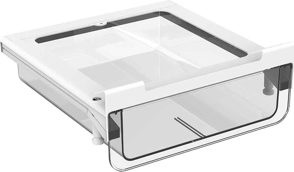 vacane Refrigerator Organizer Drawer, Clear Under Shelf Drawer,Pantry Drawer Under Cabinet Shelf ... | Amazon (US)