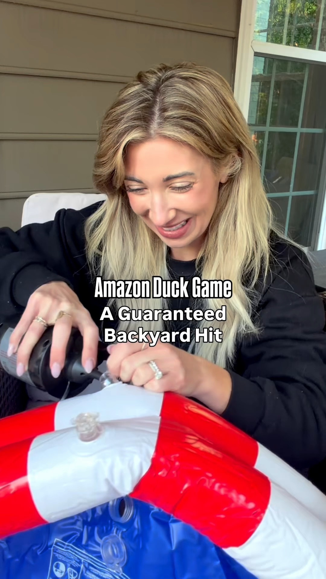 This matching duck backyard game is about to become every neighborhood kid’s favorite summer activity. Easy setup and actually keeps them busy outside.

#LTKmomlife #LTKSwim #LTKKids