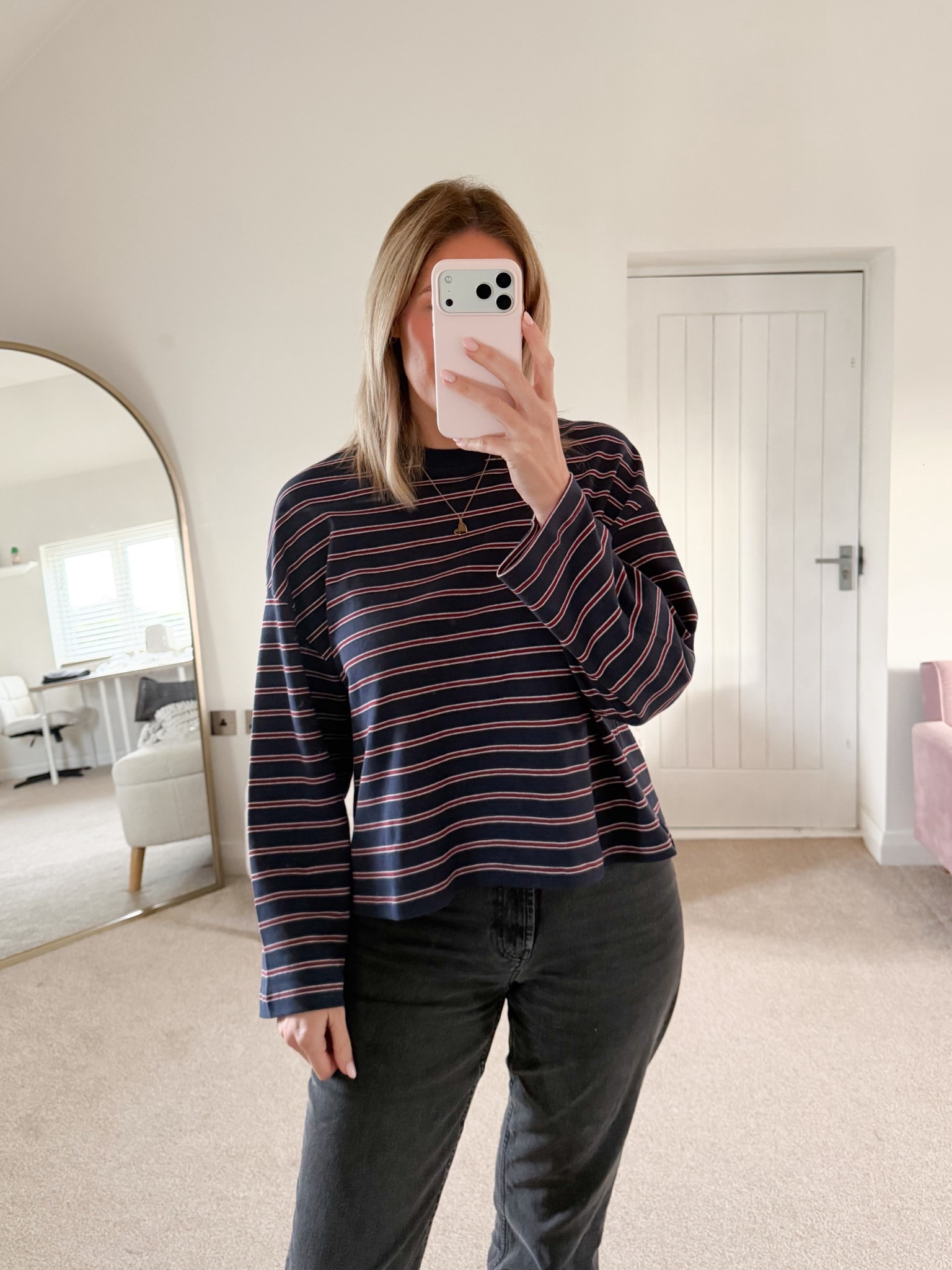 Strip top, basics, capsule wardrobe

I wear size L in top 

#LTKuk #LTKstyletip #LTKwinter