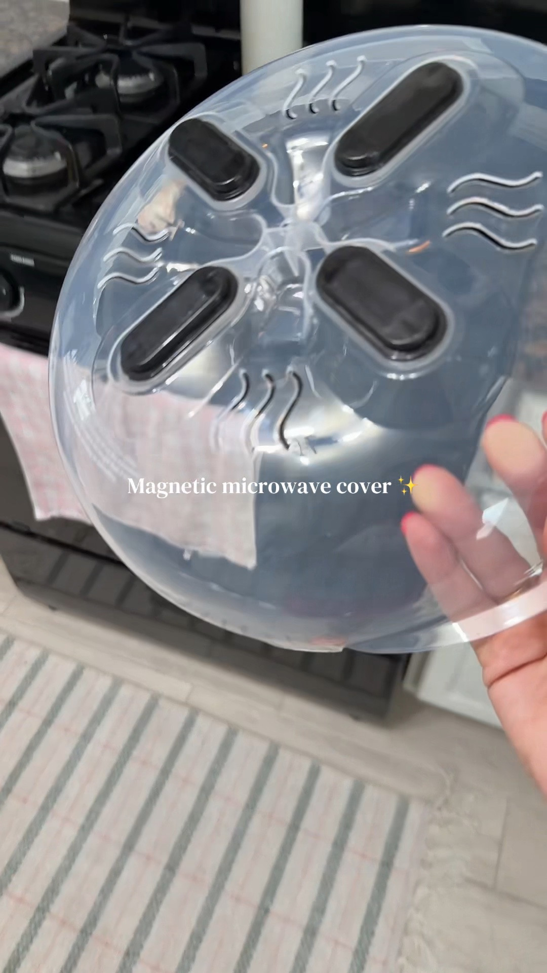 Magnetic Microwave cover on sale!

#LTKHome #LTKSaleAlert