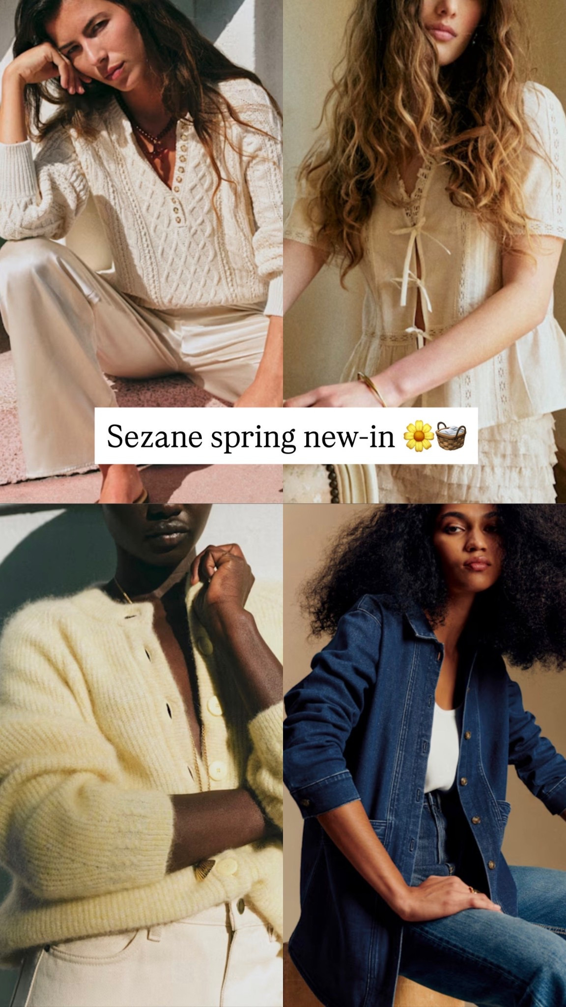 Sezane spring new in 🌼🧺 Shop my order here 🩵

#LTKeurope #LTKsummer #LTKspring