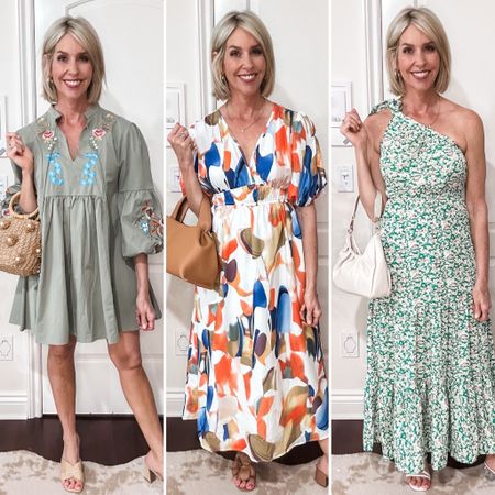3 of my favorite Amazon dresses for summer! The short dress is out of stock in my color, but added other options. Fit is true to size. They come in other colors too!

Summer dress, spring dress, special event, summer dress, Amazon fashion, one shoulder , Amazon fashion, summer outfit, spring outfit, over 40, over 50

#LTKStyleTip #LTKOver40 #LTKFindsUnder50