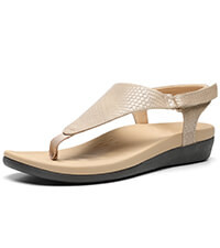 Womens Arch Support Sandals Orthotic Adjustable Thong Flip Flops | Amazon (US)