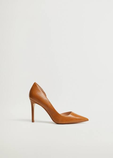 Asymmetric stiletto shoes | MANGO (UK)