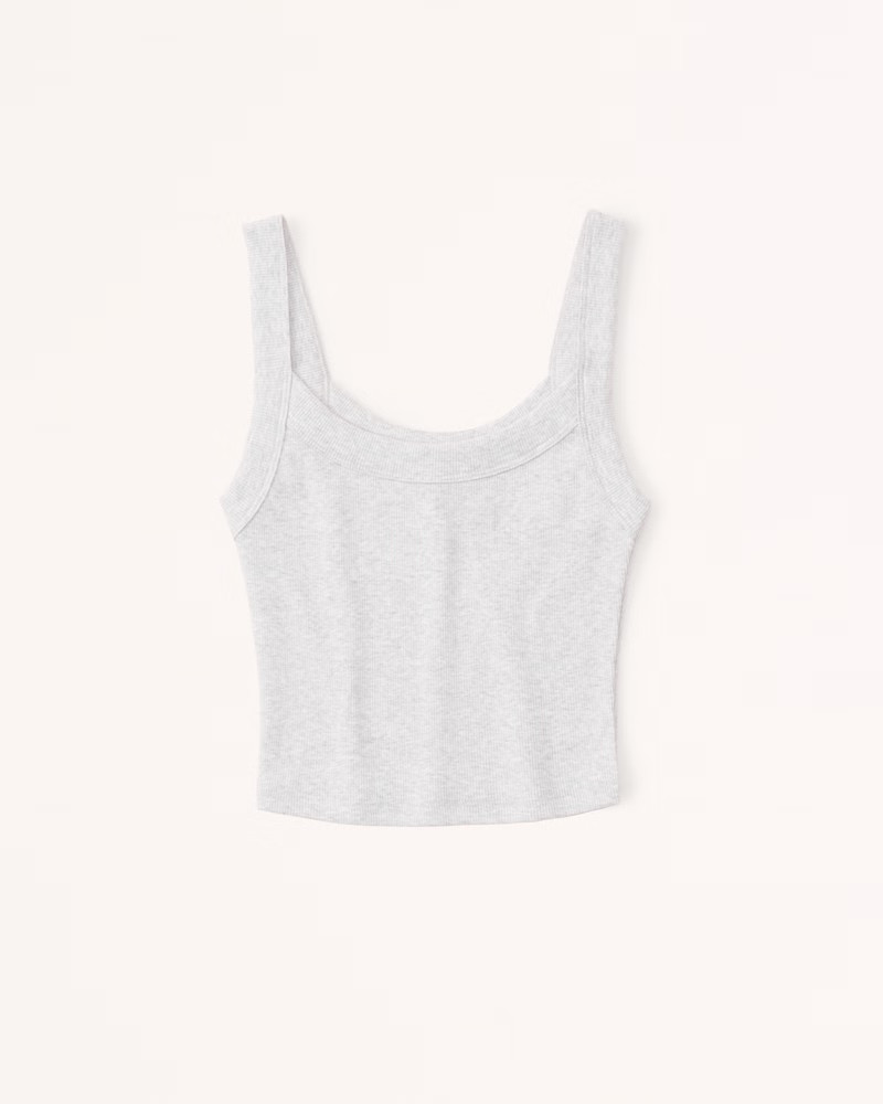 Essential Rib 90s Tank | Abercrombie & Fitch (US)