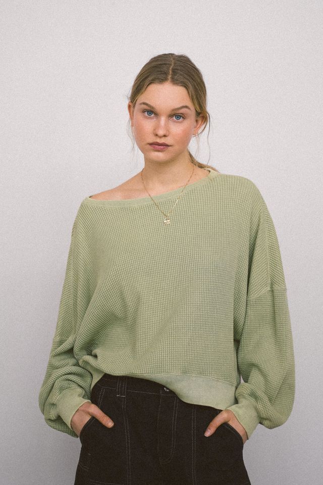 Out From Under Luciana Thermal Long Sleeve Top | Urban Outfitters (US and RoW)