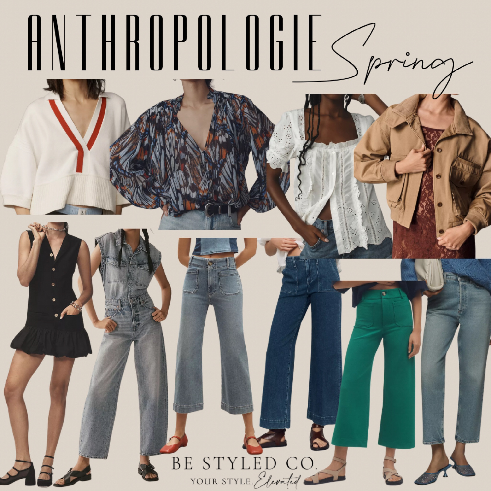 Spring arrivals are here from Anthropologie and we’ve rounded up a few of our favorites - spring outfit ideas - fashion over 30 

#LTKStyleTip #LTKSeasonal #LTKOver40