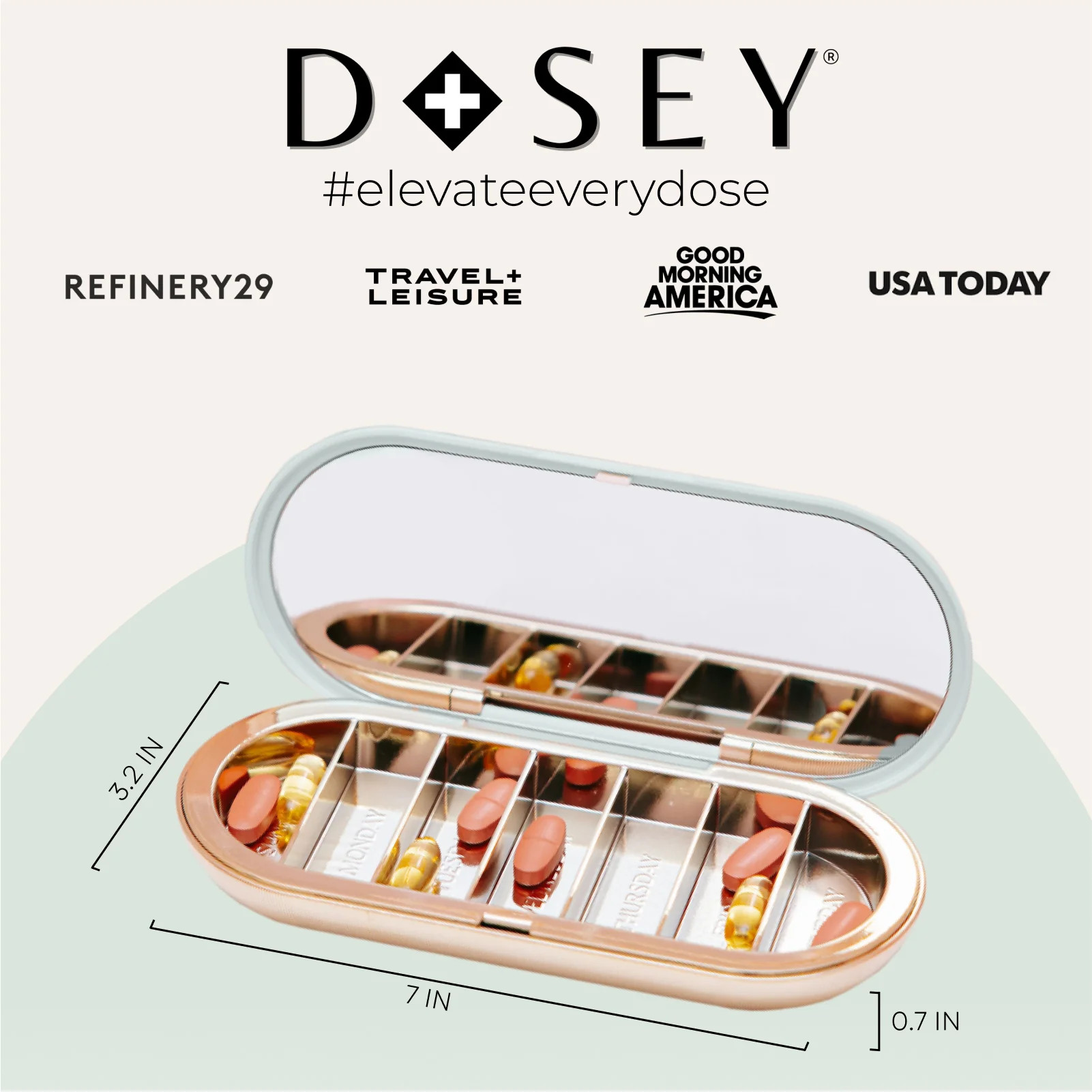 7-Day Pill Compact | Dosey