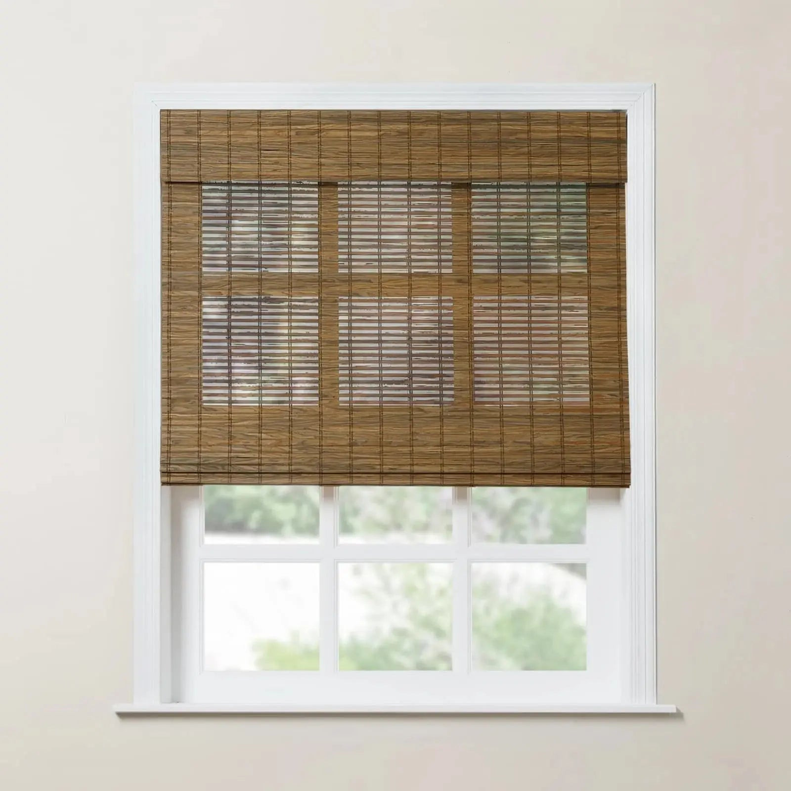 Rae Natural Bamboo Woven Shades - Series S - Volcano Gray S09 | TWOPAGES
