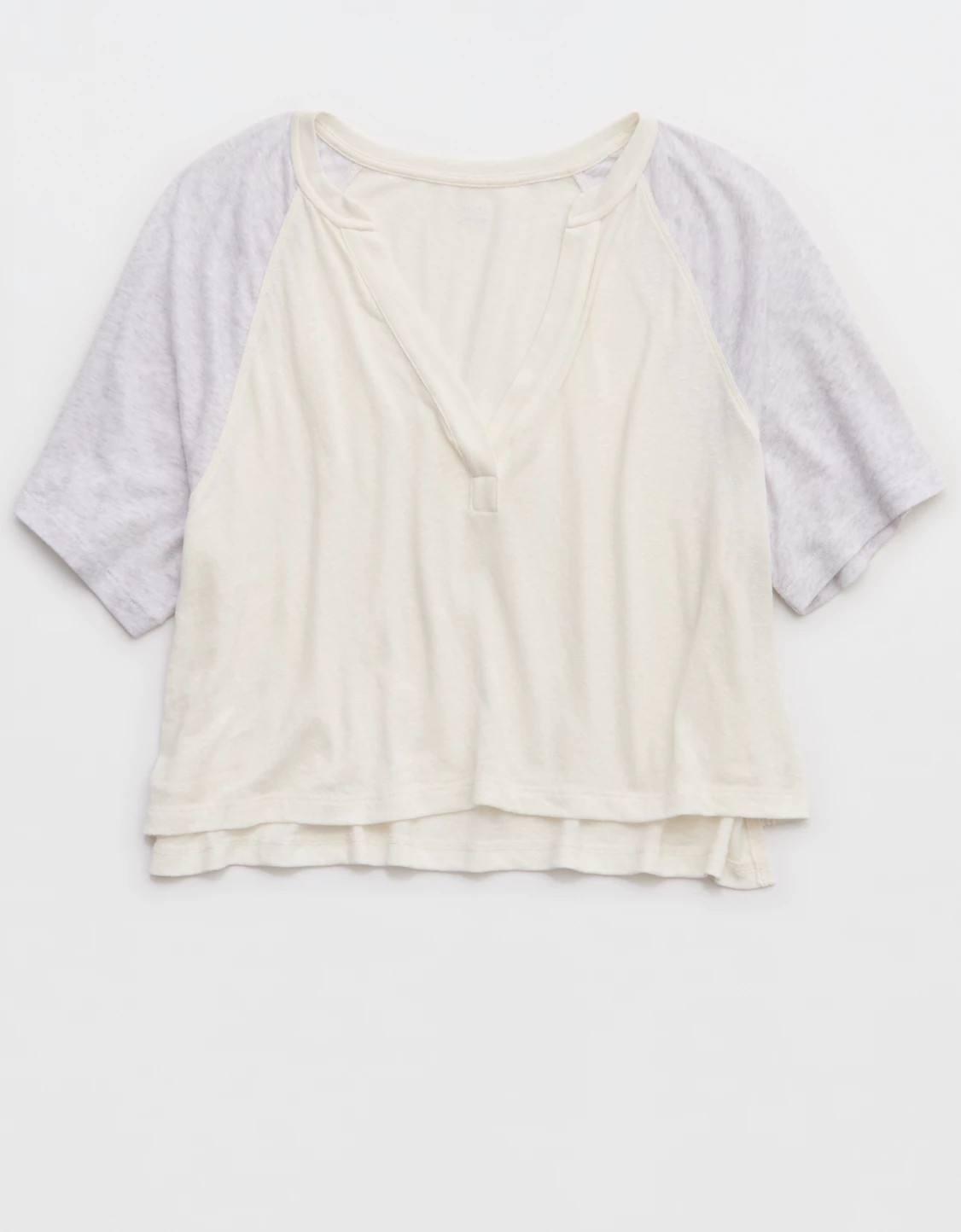 OFFLINE By Aerie Bouncy Cotton Colorblock T-Shirt | Aerie