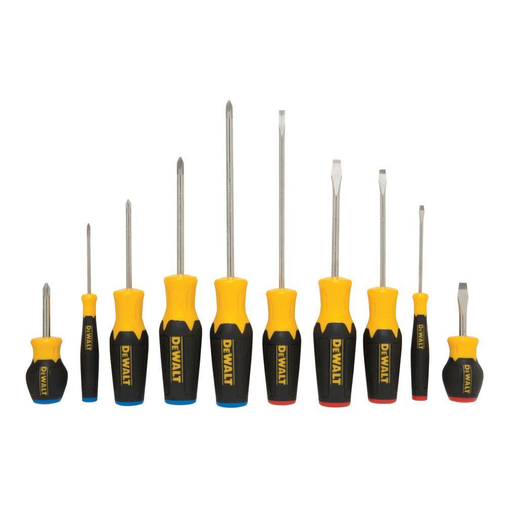 DEWALT Screwdriver Set (10-Piece)-DWHT62513L - The Home Depot | The Home Depot