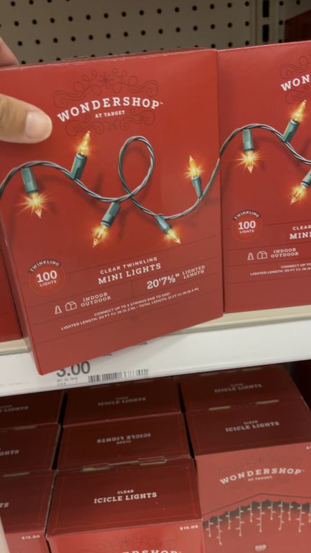 target twinkle lights that make your christmas tree magical!! only $3!



#LTKSeasonal