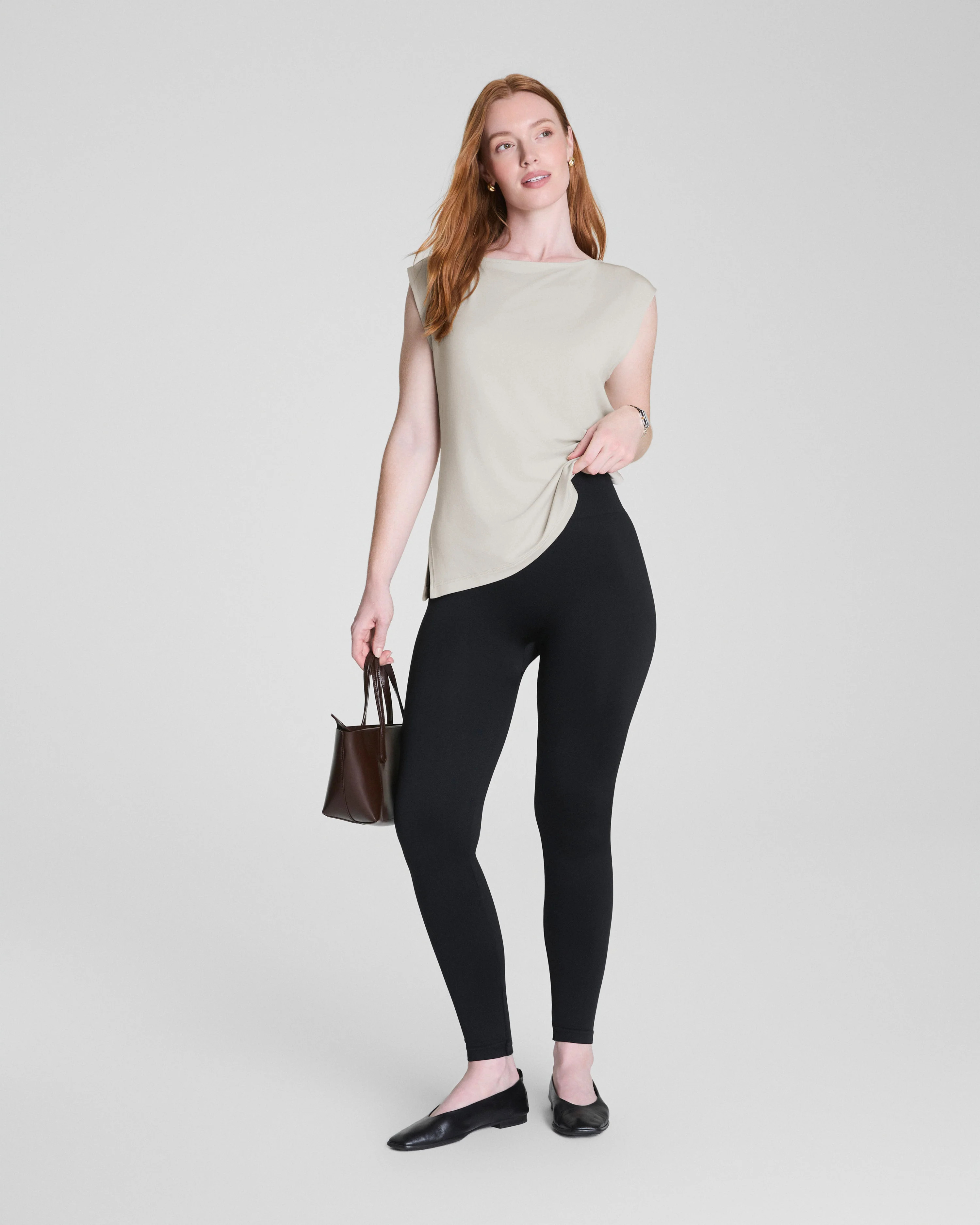 Ribbed Knit Legging | Spanx