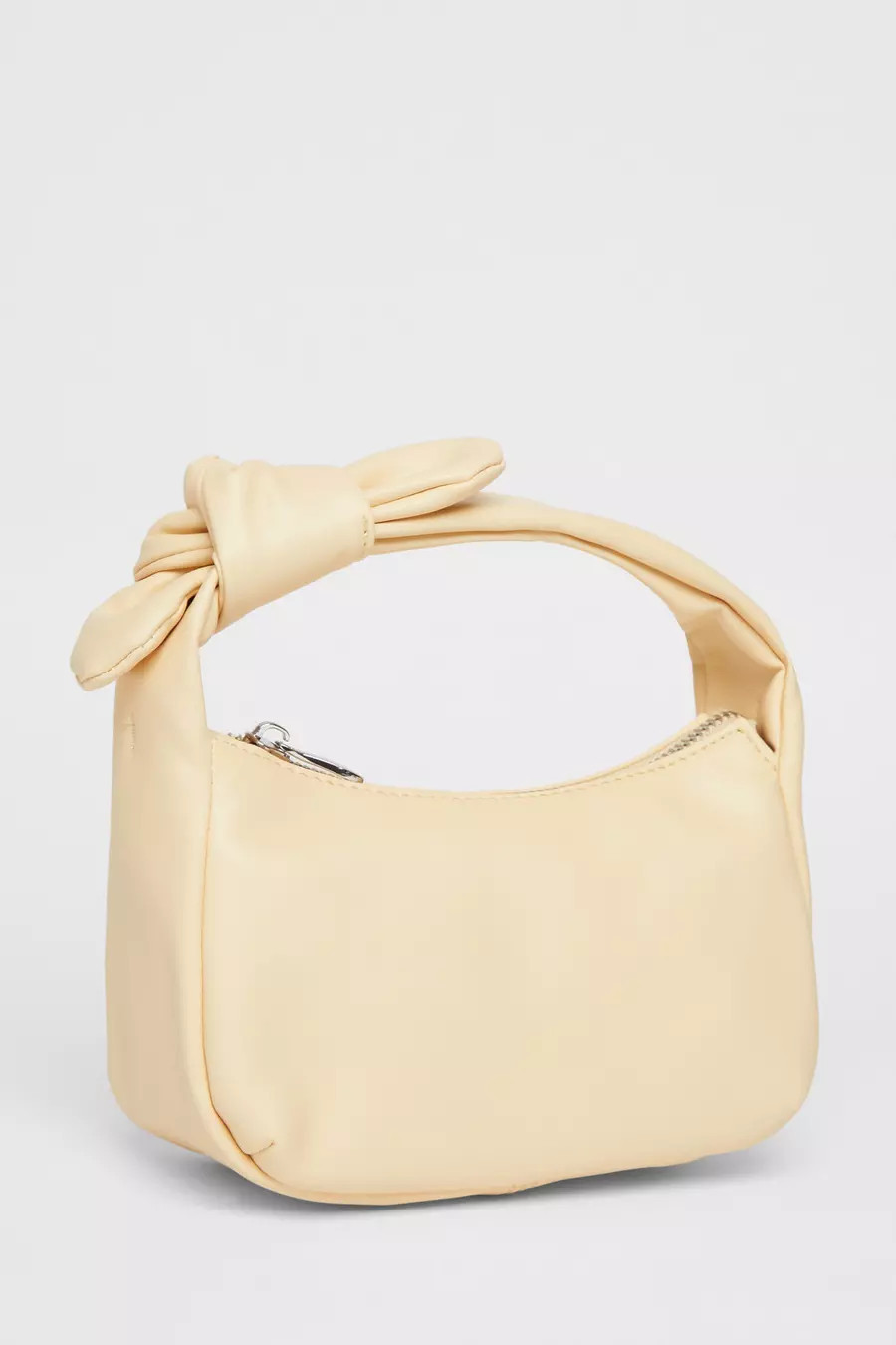 Lemon Knot Mini Top Handle Bag | Quiz Clothing