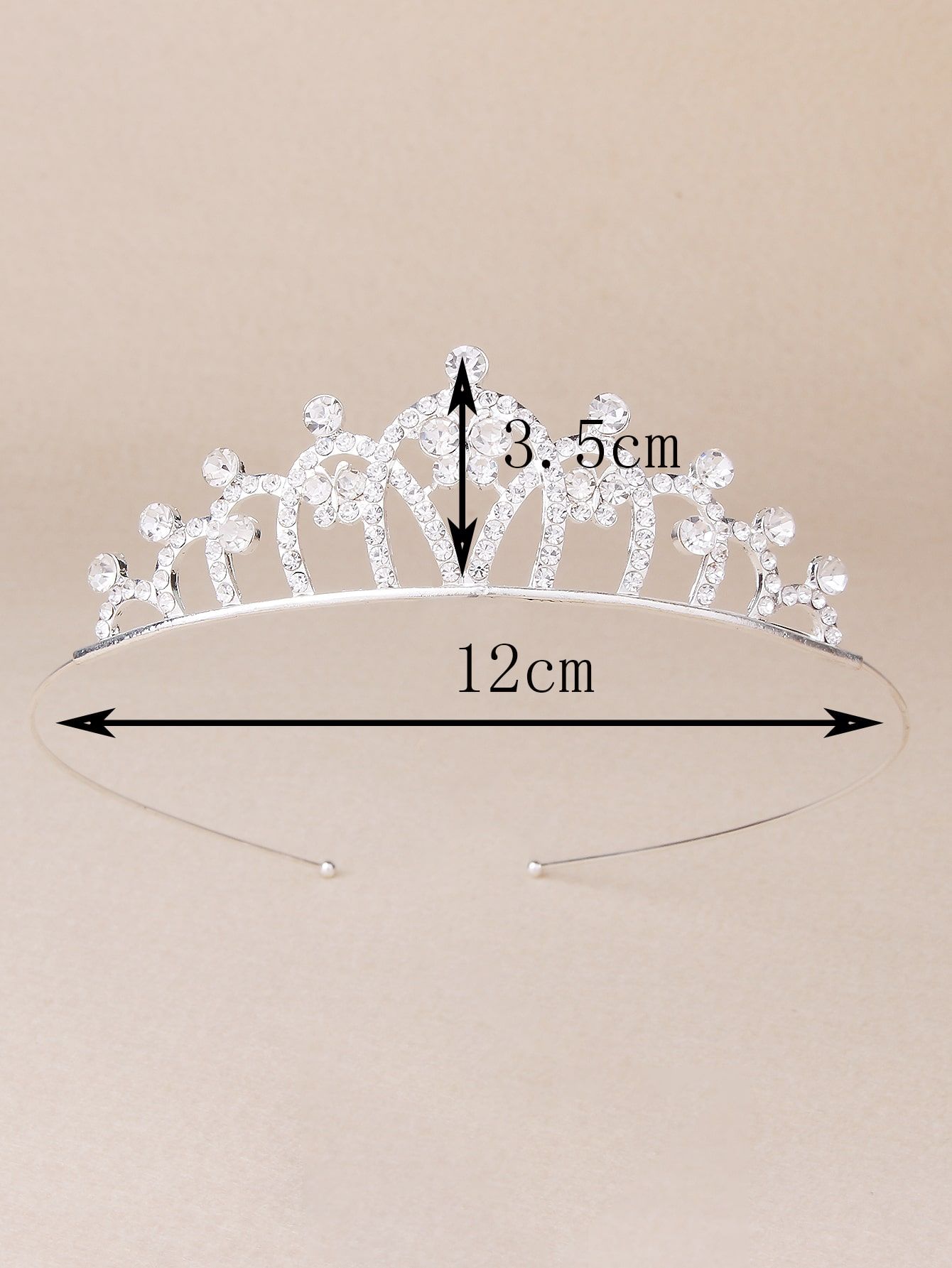 Rhinestone Crown Hair Accessory | SHEIN