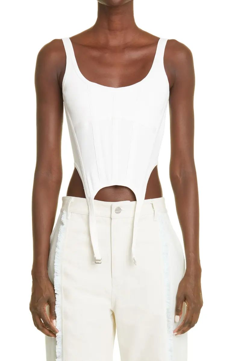 Dion Lee Ribbed Combat Corset Tank Top | Nordstrom | Nordstrom