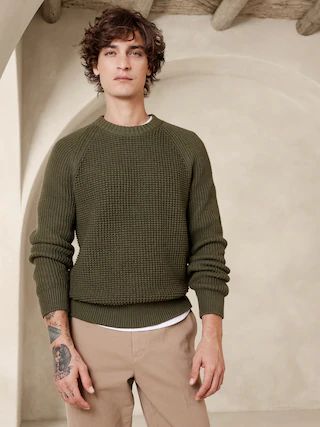 Vicente Cotton Sweater | Banana Republic (US)