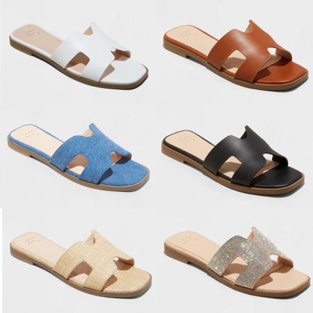$20 flat sandals from Target! Available in 6 colors. Rhinestone option is $25! 


#LTKStyleTip #LTKShoeCrush #LTKSeasonal