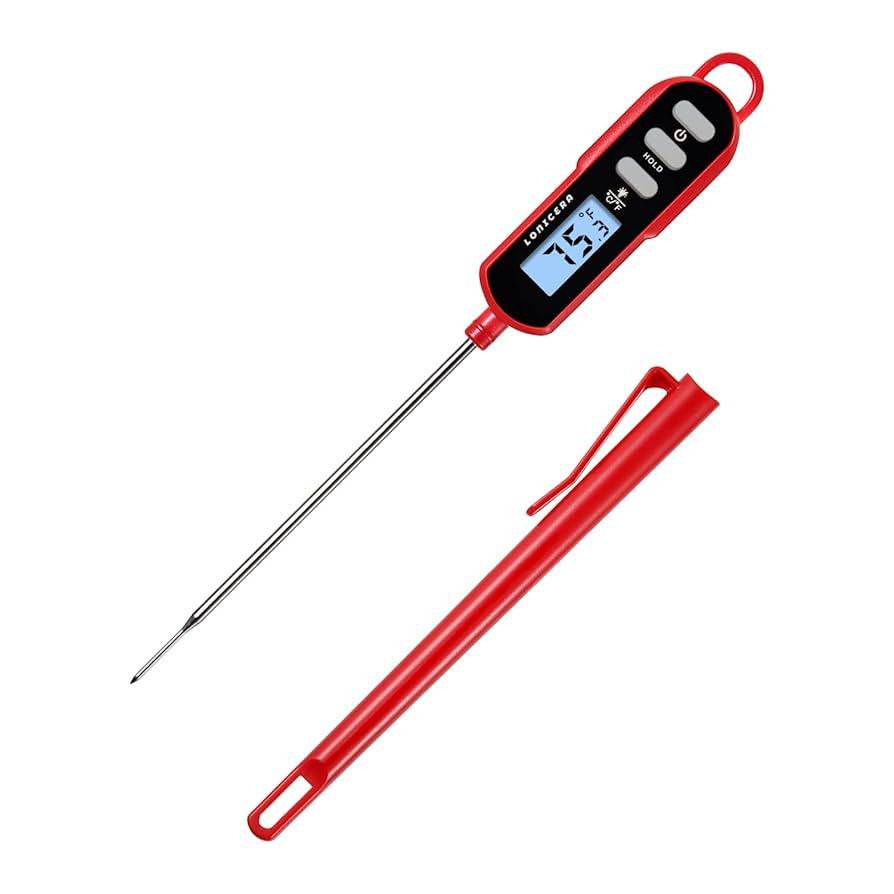 Lonicera Digital Cooking Thermometer for Bread Baking, Food and Water Temperature Measurement. Wa... | Amazon (US)