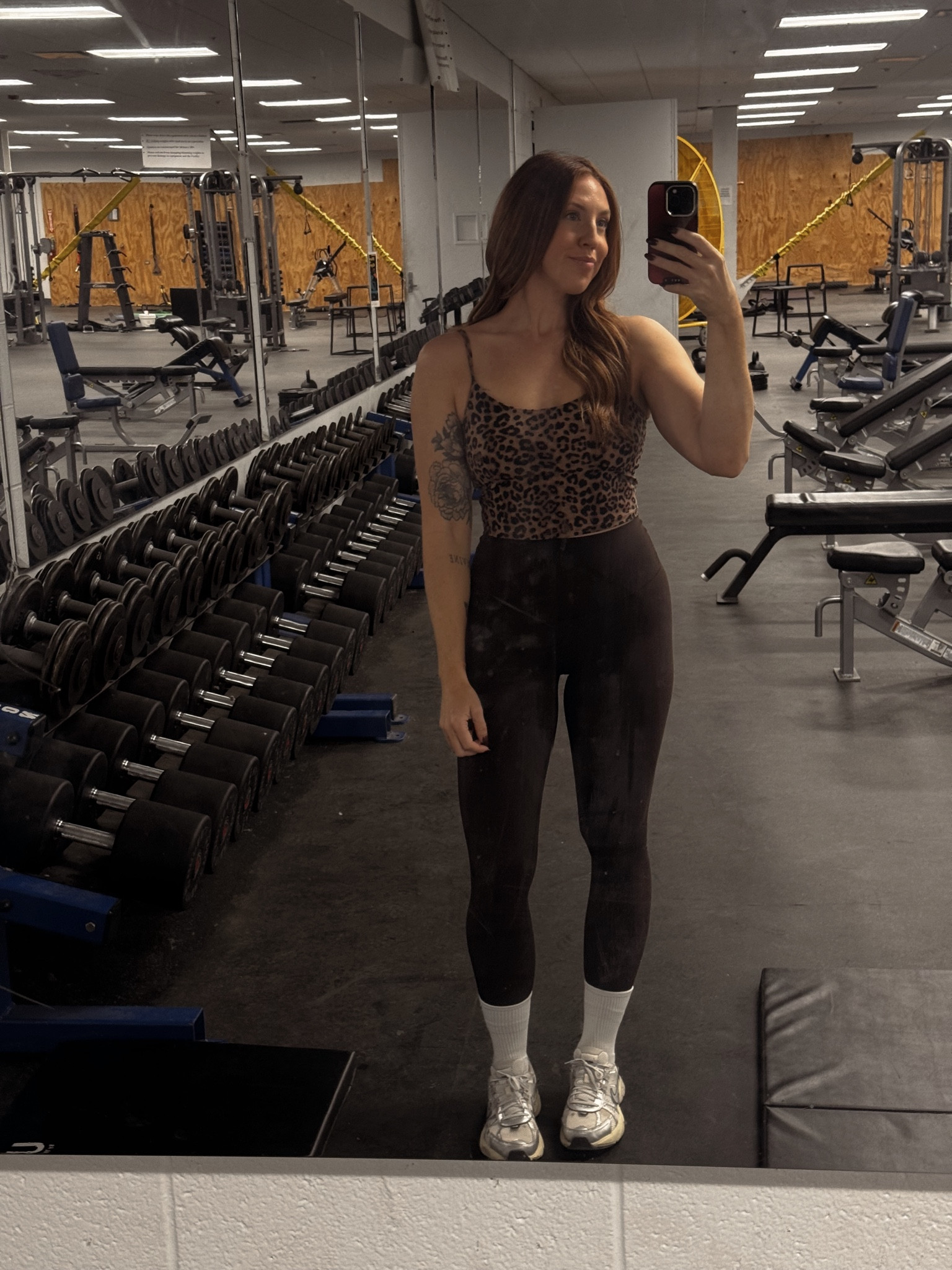 workouts are better when your gym outfit is cute 🤎

#LTKFindsUnder100 #LTKActive #LTKFitness