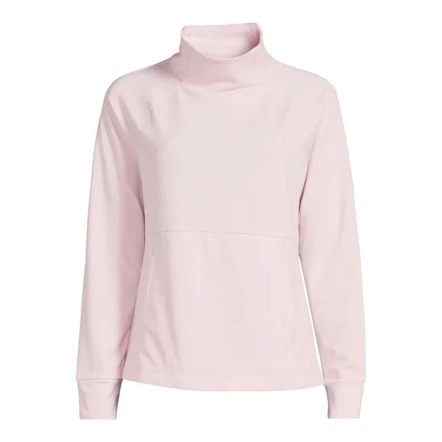 Avia Women’s Mock Neck Long Sleeve Pullover Top, Sizes XS-3XL | Walmart (US)