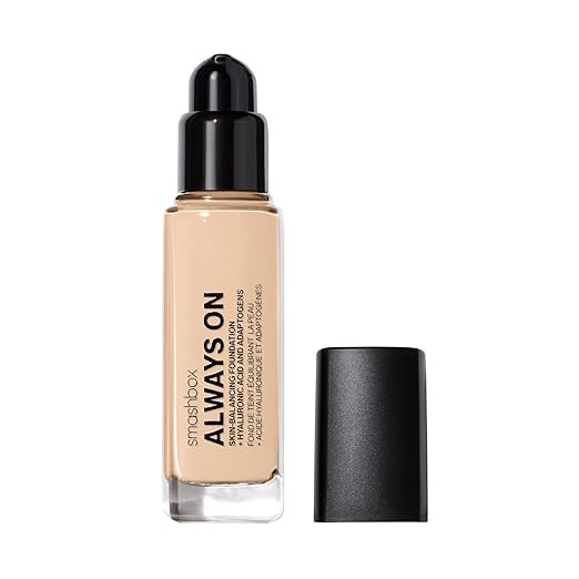 Smashbox Always On Skin-Balancing Foundation | Medium-To-Full Coverage Foundation | Hyaluronic Ac... | Amazon (US)