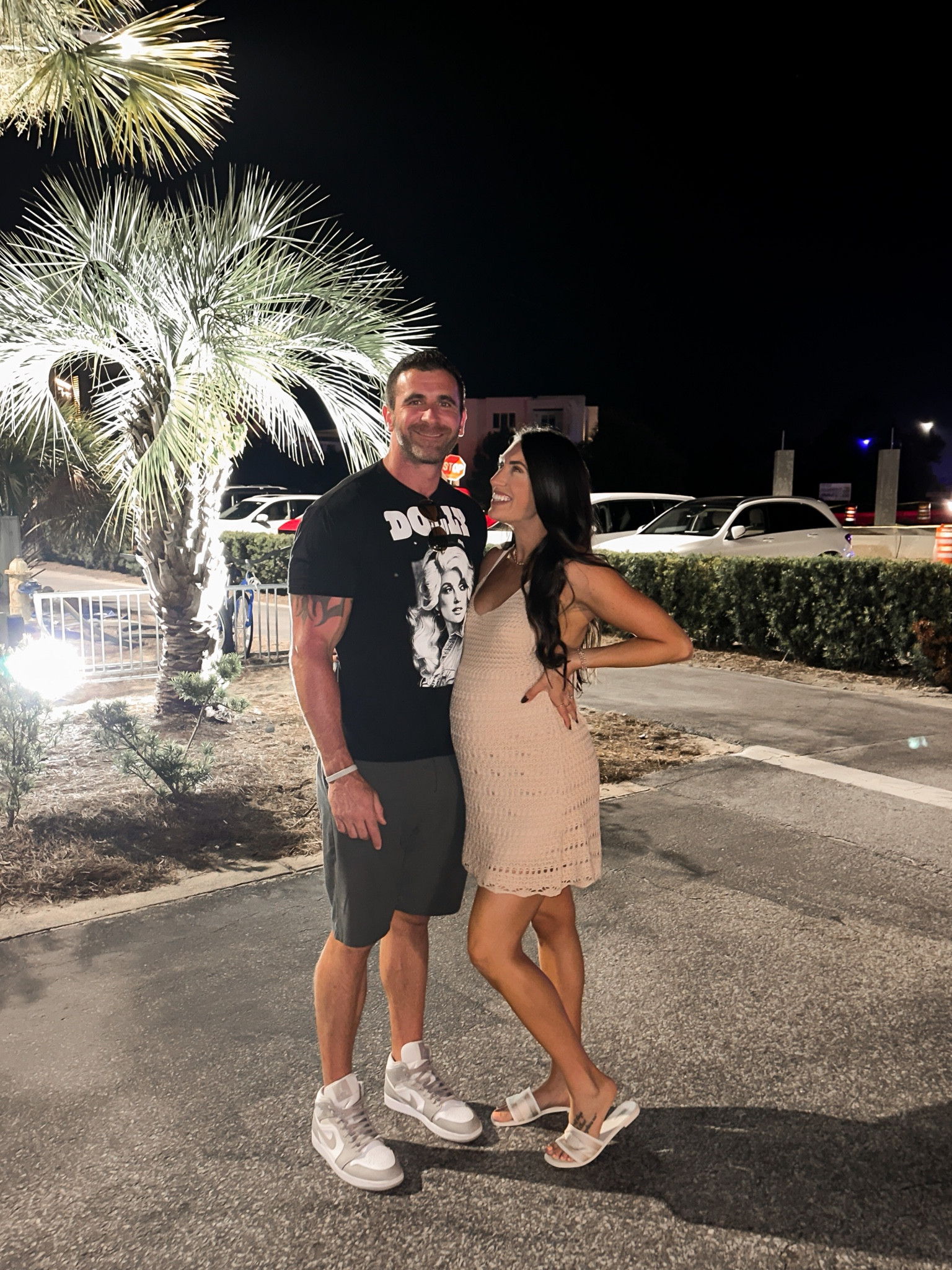 Our outfits tonight 
Date night 
Vacation dress size medium
Bump style
Justin tshirt is a Walmart find & it’s so soft! 
Steve Madden sandals
Couples outfits 


#LTKbump #LTKshoecrush #LTKmens