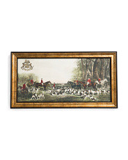 30x16 Gathering For The Hunt Wall Art | TJ Maxx