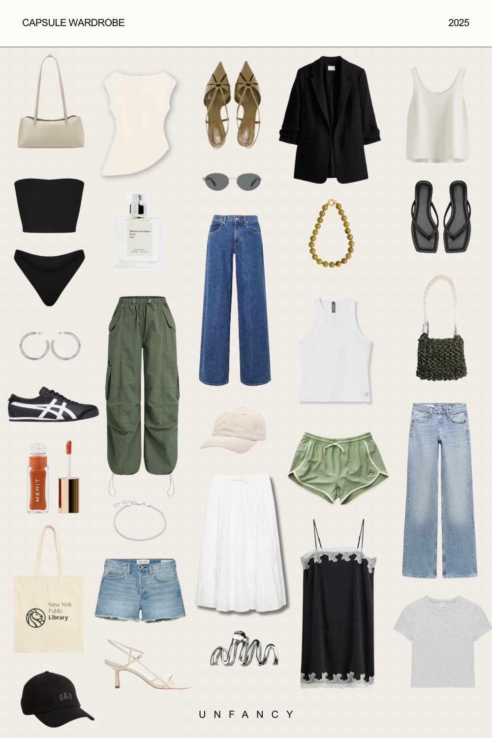 Unlinked items:
Asymmetrical Top from Zara (item no. 1198/011/712) 
Paracord Bag from Braggy.fr (reflective shoulder bag)
Pointy Heels from Zara (item no. 2207/510/032)
Shorts from Tracksmith (Van Cortlandt Shorts)