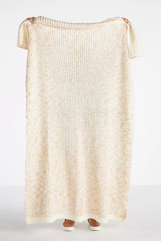 Knit Burrow Throw Blanket | Anthropologie (US)
