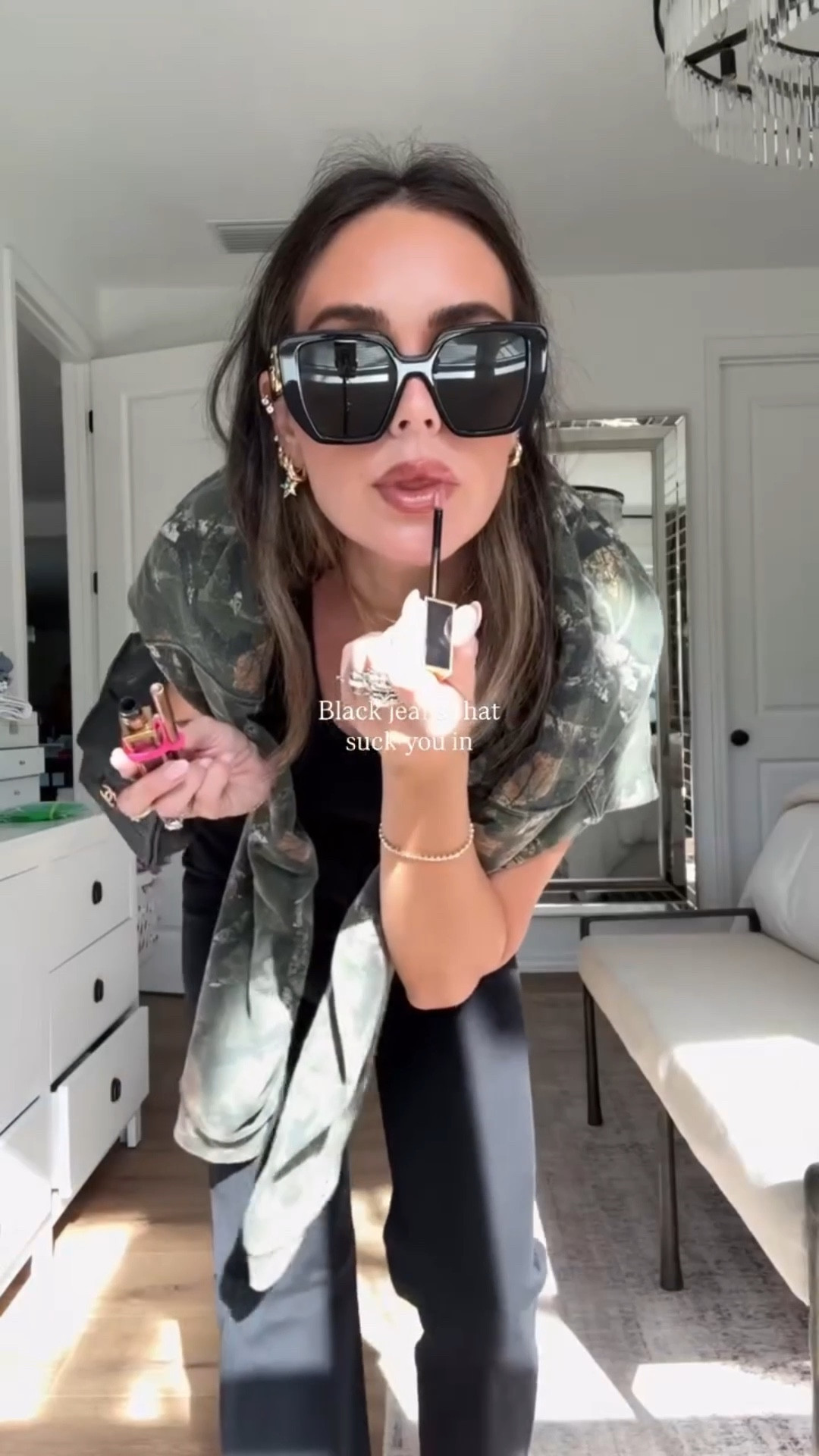 Jeans - Levi’s ribcage straight leg cropped. Size 26 x 29” and I’m 5’5” and usually wear a 25. 
Sweatshirt - Walmart in an xl 
Lip- Abh lip liner in deep taupe and tom ford lip gloss in n4 east coastt


#LTKFindsUnder50 #LTKBeauty #LTKStyleTip