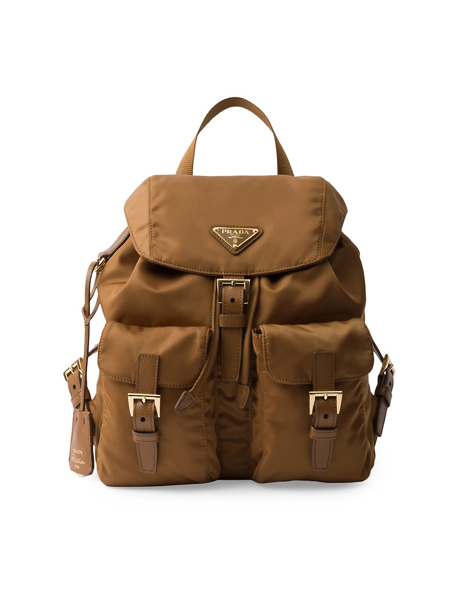 Women's Re-Edition 1978 Small Re-Nylon Backpack - Light Brown | Saks Fifth Avenue